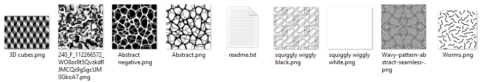 Extra patterns in zip.png